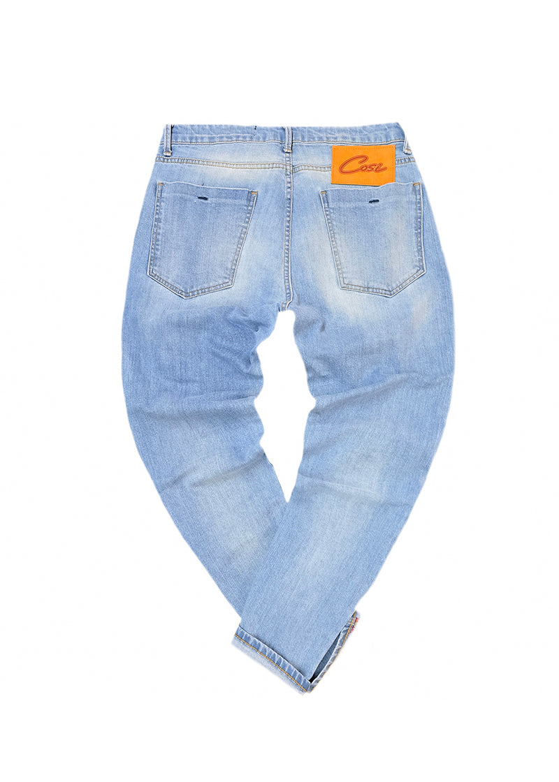 Ανδρικό τζιν παντελόνι Cosi Jeans - 65-APPIO 12 - jeans regular fit ανοιχτό μπλε