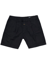 Ανδρική υφασμάτινη βερμούδα  Cosi Jeans -65-GRETO - fabric regular fit shorts μαύρο