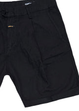 Ανδρική υφασμάτινη βερμούδα  Cosi Jeans -65-GRETO - fabric regular fit shorts μαύρο