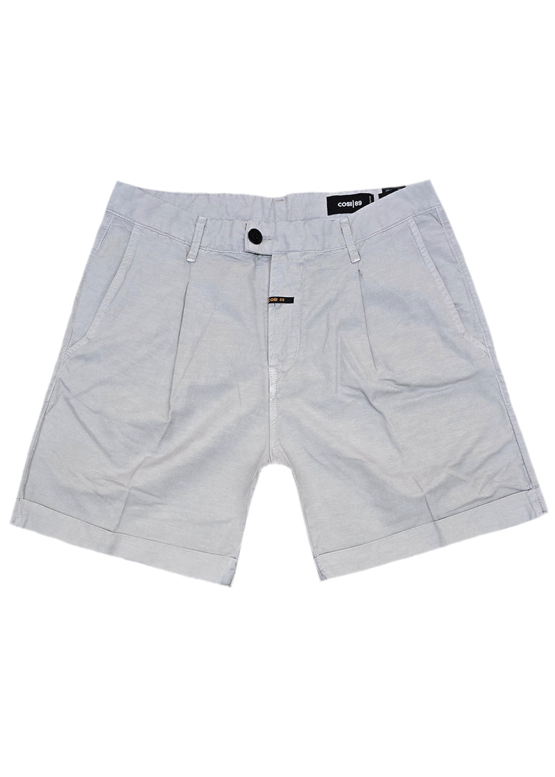 Ανδρική υφασμάτινη βερμούδα  Cosi Jeans -65-GRETO - fabric regular fit shorts ανοιχτό γκρι