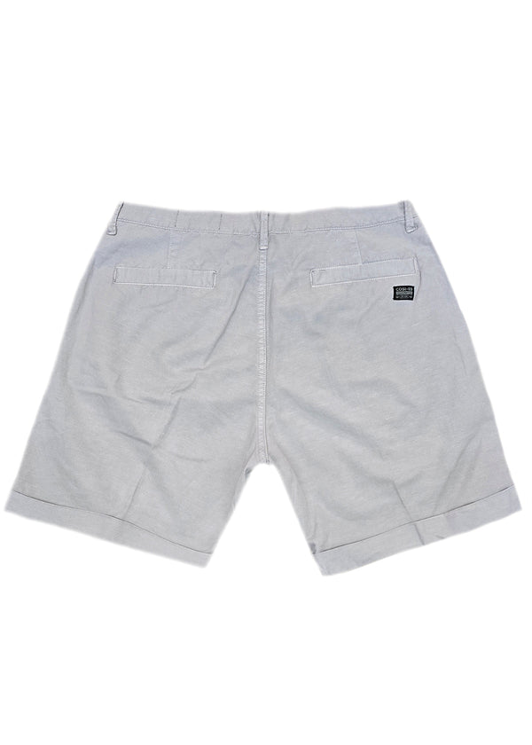 Ανδρική υφασμάτινη βερμούδα  Cosi Jeans -65-GRETO - fabric regular fit shorts ανοιχτό γκρι
