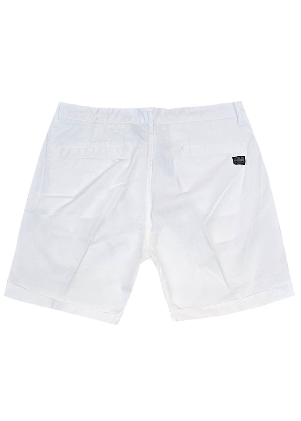 Ανδρική υφασμάτινη βερμούδα  Cosi Jeans -65-GRETO - fabric regular fit shorts λευκό