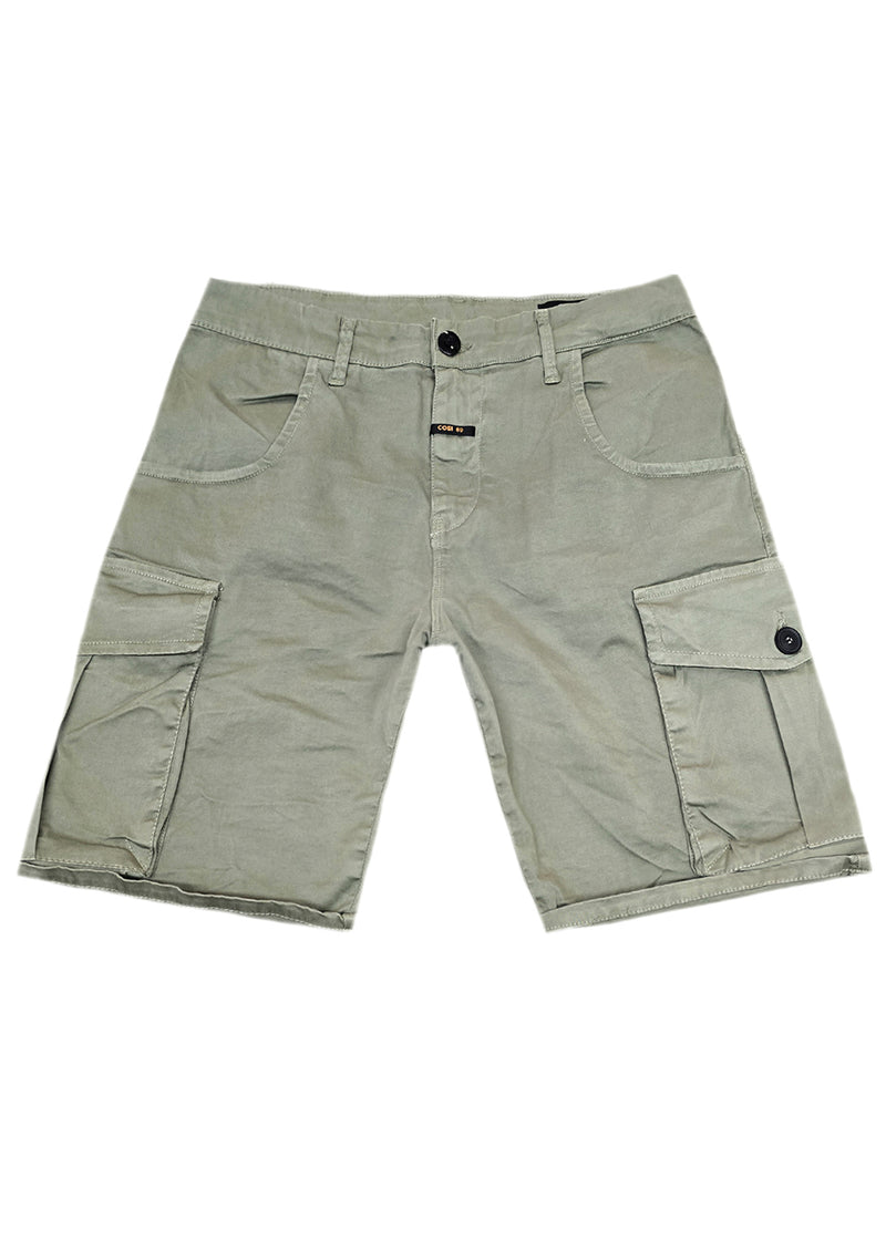 Ανδρική κάργκο βερμούδα  Cosi Jeans -65-MUORE - cargo regular fit shorts χακί