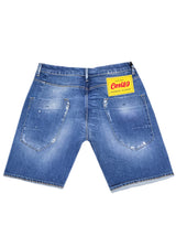 Ανδρική βερμούδα τζιν Cosi Jeans -65-PORRO 2 - jeans regular fit shorts μπλε
