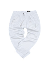 COSI JEANS - Ανδρικό υφασμάτινο παντελόνι  fabric pants regular fit  - Λευκό 65 -ROSSA