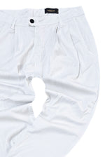 COSI JEANS - Ανδρικό υφασμάτινο παντελόνι  fabric pants regular fit  - Λευκό 65 -ROSSA