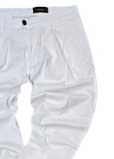 Ανδρικό υφασμάτινο παντελόνι  Cosi Jeans - 65 -ROSSA - fabric pants regular fit λευκό