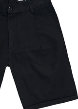 Ανδρική υφασμάτινη βερμούδα  Cosi Jeans - 65-ROSSE - fabric regular fit shorts μαύρο