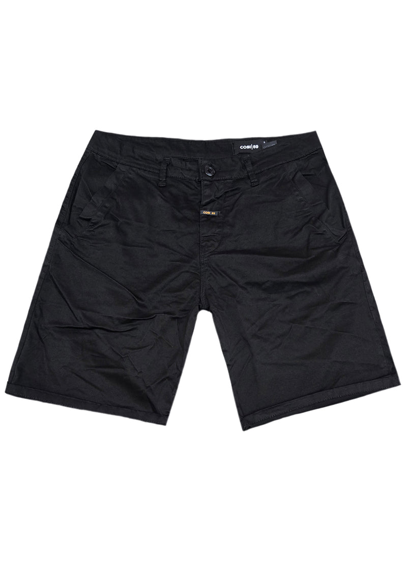 Ανδρική υφασμάτινη βερμούδα  Cosi Jeans - 65-ROSSE - ss25 - fabric shorts μαύρο