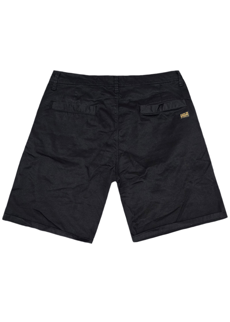 Ανδρική υφασμάτινη βερμούδα  Cosi Jeans - 65-ROSSE - ss25 - fabric shorts μαύρο