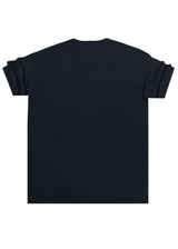Ανδρική κοντομάνικη μπλούζα Cosi jeans - 65 - S 25 04 - regular fit tee μαύρο