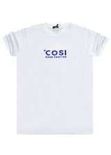 Ανδρική κοντομάνικη μπλούζα Cosi jeans - 65 - S 25 04 - regular fit tee λευκό