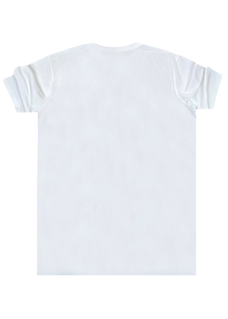 Ανδρική κοντομάνικη μπλούζα Cosi jeans - 65 - S 25 04 - regular fit tee λευκό