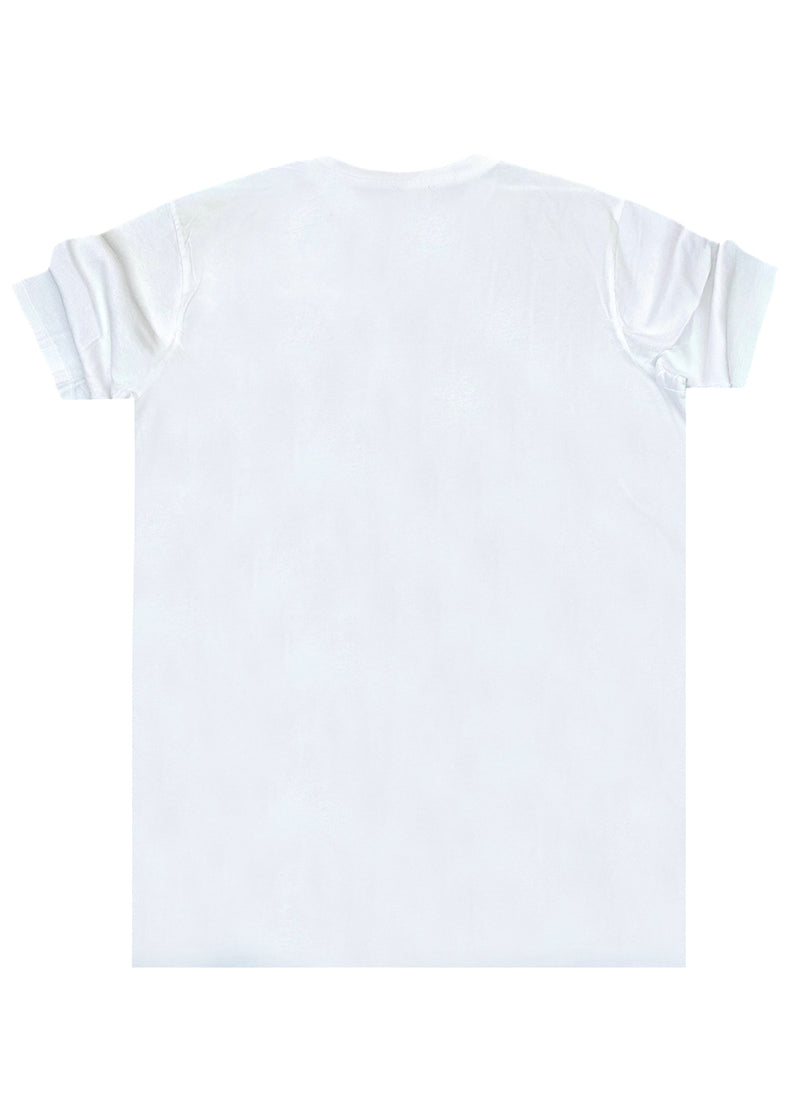 Ανδρική κοντομάνικη μπλούζα Cosi jeans - 65 - S 25 05 - regular fit tee λευκό