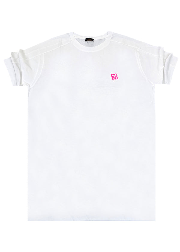 Ανδρική κοντομάνικη μπλούζα Cosi jeans - 65-S25 30 - regular fit tee λευκό