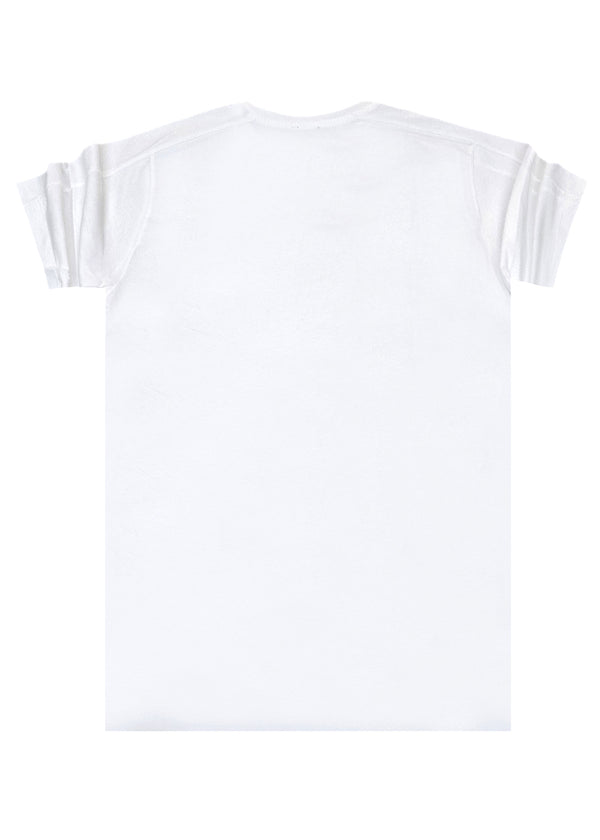 Ανδρική κοντομάνικη μπλούζα Cosi jeans - 65-S25 30 - regular fit tee λευκό
