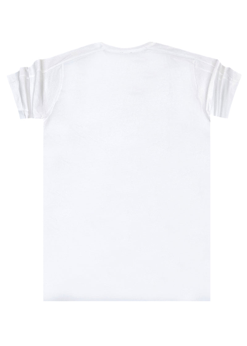 Ανδρική κοντομάνικη μπλούζα Cosi jeans - 65-S25 30 - regular fit tee λευκό
