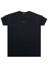 Ανδρική κοντομάνικη μπλούζα Cosi jeans - 65-S25 31 - regular fit tee μαύρο