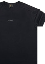 Ανδρική κοντομάνικη μπλούζα Cosi jeans - 65-S25 31 - regular fit tee μαύρο
