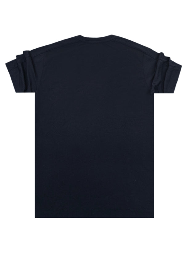 Ανδρική κοντομάνικη μπλούζα Cosi jeans - 65-S25 31 - regular fit tee μαύρο