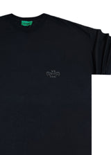 Ανδρική κοντομάνικη μπλούζα Cosi jeans-65-S25-40-regular fit tee μαύρο