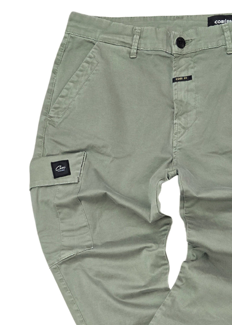 Ανδρικό παντελόνι κάργκο Cosi Jeans - 65 - SENTO - cargo pants regular fit χακί
