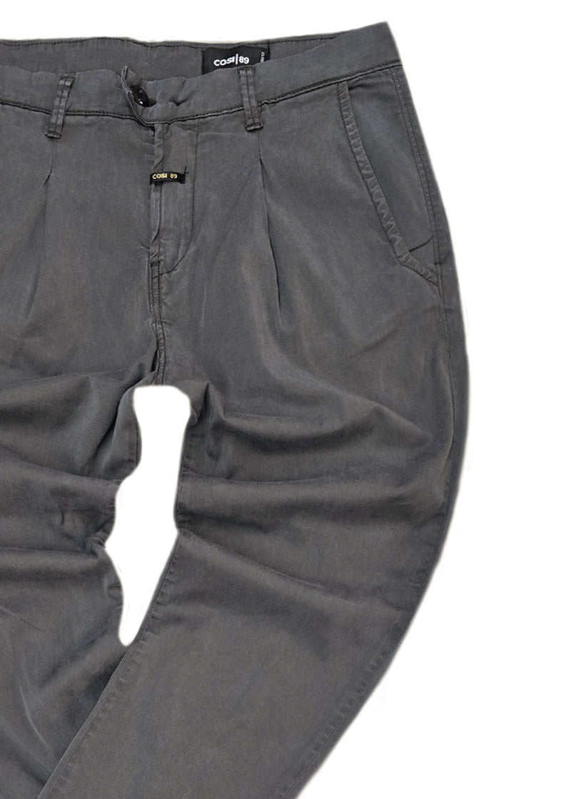 Ανδρικό υφασμάτινο παντελόνι  Cosi Jeans - 65 -SORIANO - fabric pants regular fit σκούρο γκρι