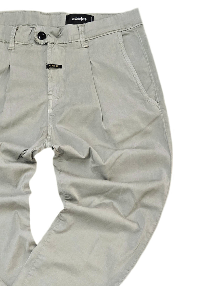 Ανδρικό υφασμάτινο παντελόνι  Cosi Jeans - 65 -SORIANO - fabric pants regular fit χακί