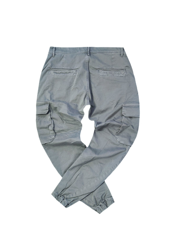 Ανδρικό παντελόνι cosi jeans - 65-oratto - elasticated cargo grigio