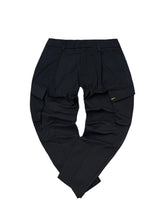Ανδρικό υφασμάτινο παντελόνι κάργκο Cosi Jeans - 66-PITTI - cargo fabric pants regular fit μαύρο