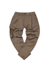 Ανδρικό υφασμάτινο παντελόνι κάργκο Cosi Jeans - 66-PITTI - cargo fabric pants regular fit  χακί