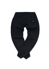 Ανδρικό παντελόνι με λάστιχο Cosi Jeans - 66-TIAGO 60 - elasticated pants regular fit μαύρο
