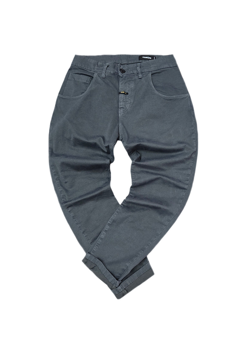 Ανδρικό παντελόνι Cosi Jeans - 66-TIAGO 60 - pants regular fit σκούρο γκρι