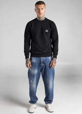 COSI JEANS - Ανδρικό φούτερ μακρυμάνικο - Μαύρο 68-W25-500