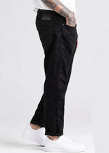 COSI JEANS - Ανδρικό τζιν παντελόνι regular fit  - Μαύρο 68-TIAGO-200