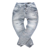 Ανδρικό τζιν παντελόνι Cosi Jeans-67-TIAGO 5-grey jeans regular fit γκρι