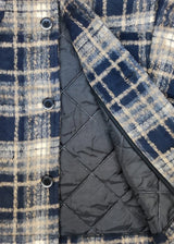 COSI JEANS - Ανδρικό jacket με μάλλινη υφή - Καρό 68-FW5620 