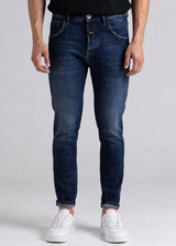 COSI JEANS - Ανδρικό τζιν παντελόνι regular fit  - Μαύρο 68-APPIO 7
