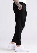 COSI JEANS - Ανδρικό υφασμάτινο παντελόνι loose fit - Μαύρο 68-COTTO 60