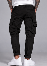 COSI JEANS - Ανδρικό παντελόνι cargo - Μαύρο 68-GUELLI