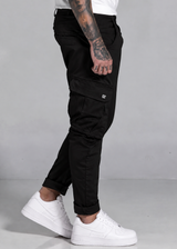 COSI JEANS - Ανδρικό παντελόνι cargo - Μαύρο 68-GUELLI