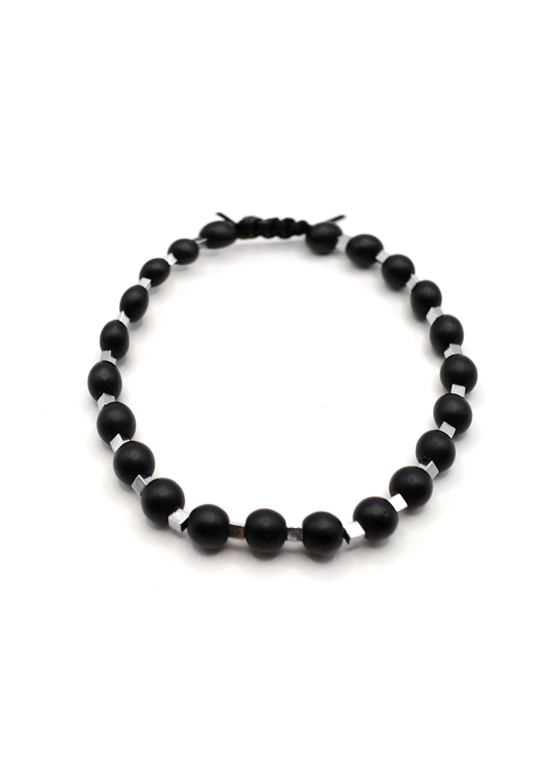 Gang - GNG012 - high quality black steel bracelet - black