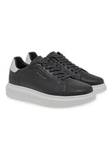Ανδρικό παπούτσι Renato garini italy - MARCELLO-711 - black white croco μαύρο