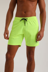 Ανδρικό μαγιό New World Polo - POLO 7001 - simple patch swim shorts κίτρινο