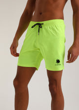 Ανδρικό μαγιό New World Polo - POLO 7001 - simple patch swim shorts κίτρινο