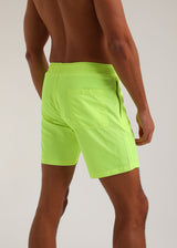 Ανδρικό μαγιό New World Polo - POLO 7001 - simple patch swim shorts κίτρινο