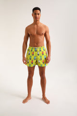 Ανδρικό μαγιό New World Polo - POLO 7019 - vespa swim shorts κίτρινο