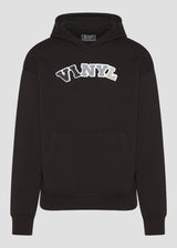 Ανδρικό φούτερ με κουκούλα Vinyl Art Clothing-73714-01-patch cotton regular fit -black