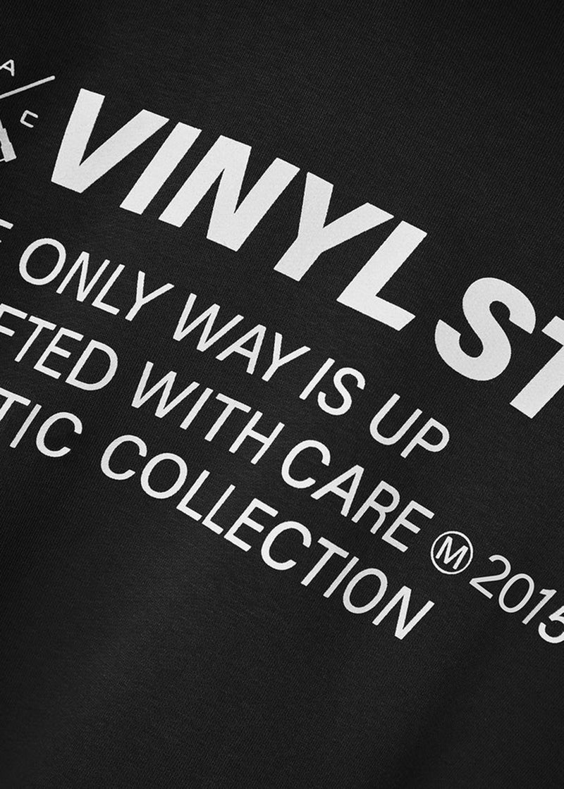 Ανδρικό μακρυμάνικο φούτερ με κουκούλα Vinyl Art Clothing -75757-01 - Studios V Legacy hoodie cotton oversized black