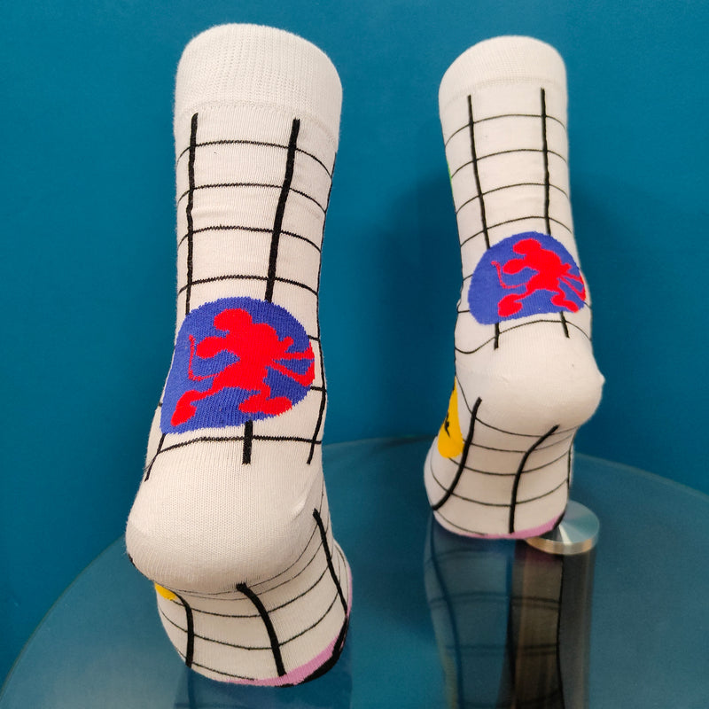 V-tex socks dancer - white